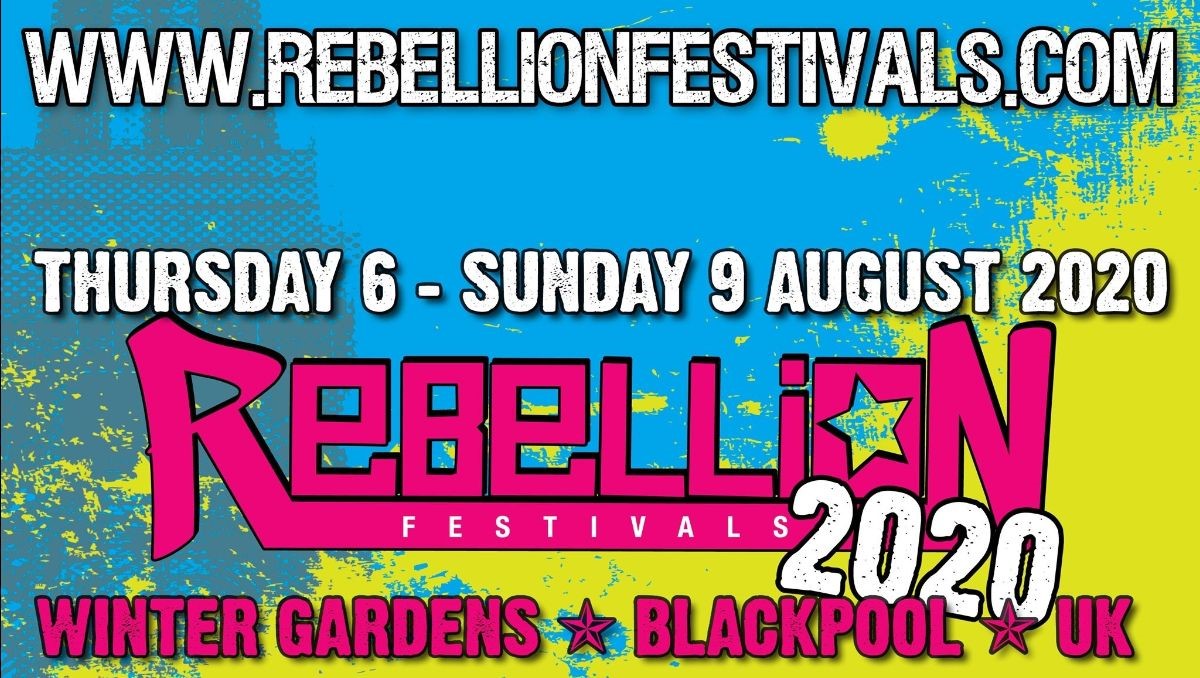 News Rebellion Festival Returns Thursday August 6th Sunday 9th 2020