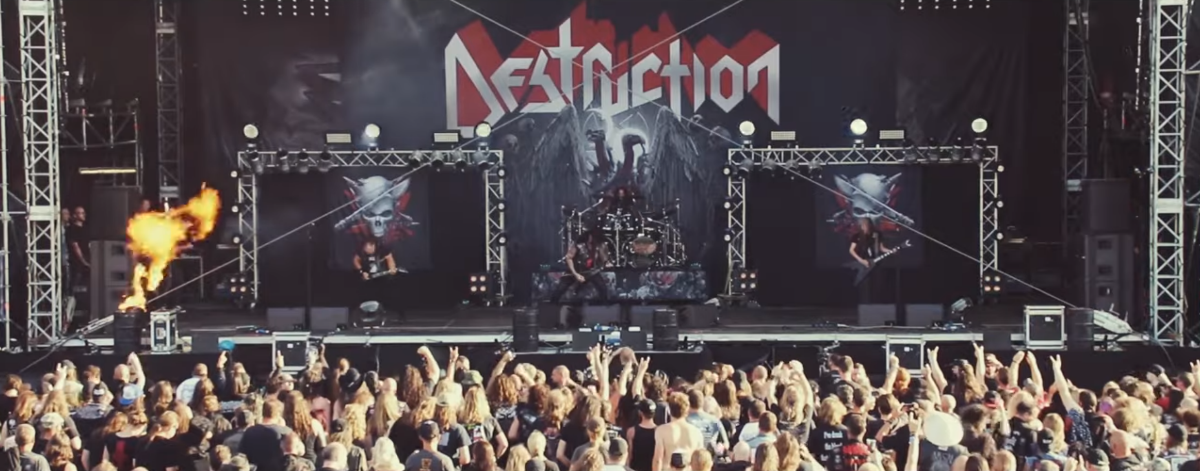 News: Destruction | Band Release Born To Thrash - Live In Germany Album ...