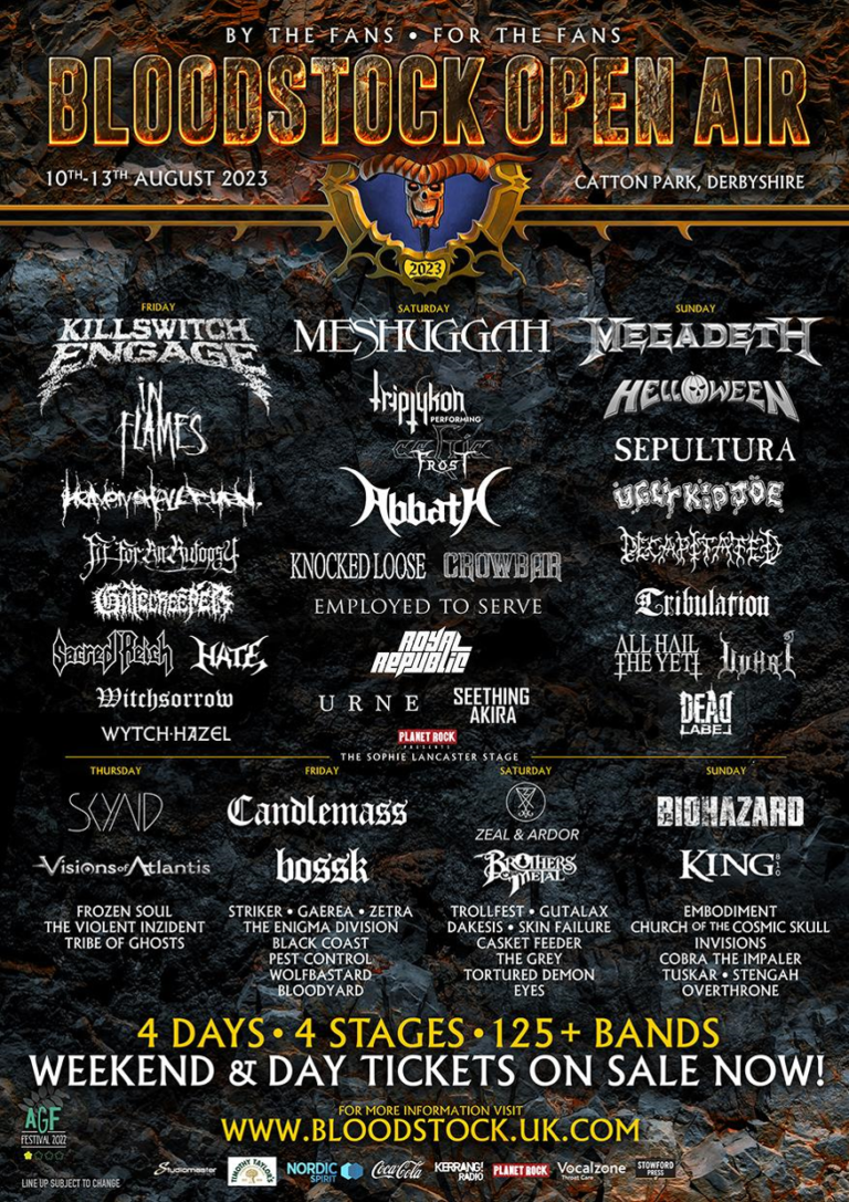 News: Bloodstock Announces Full Jagermeister Stage Line-Up - Devolution ...